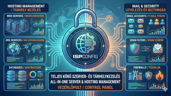 Új irány a rendszeradminisztrációban – ISPConfig bevezetése